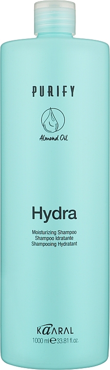 Moisturizing Shampoo with Rice Milk Proteins & Almond Oil - Kaaral Purify Hydra Shampoo — photo N1