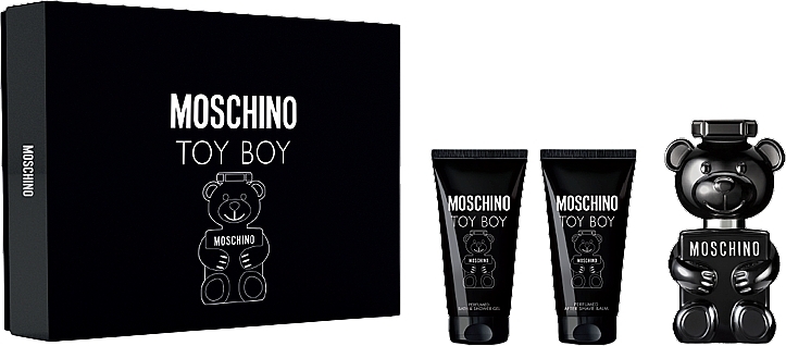 Moschino Toy Boy - Set (edp/50ml + sh/gel/50ml + ash/balm/50ml) — photo N1