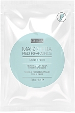 Fragrances, Perfumes, Cosmetics Repair Foot Mask - Pupa Single Dose Repairing Foot Mask