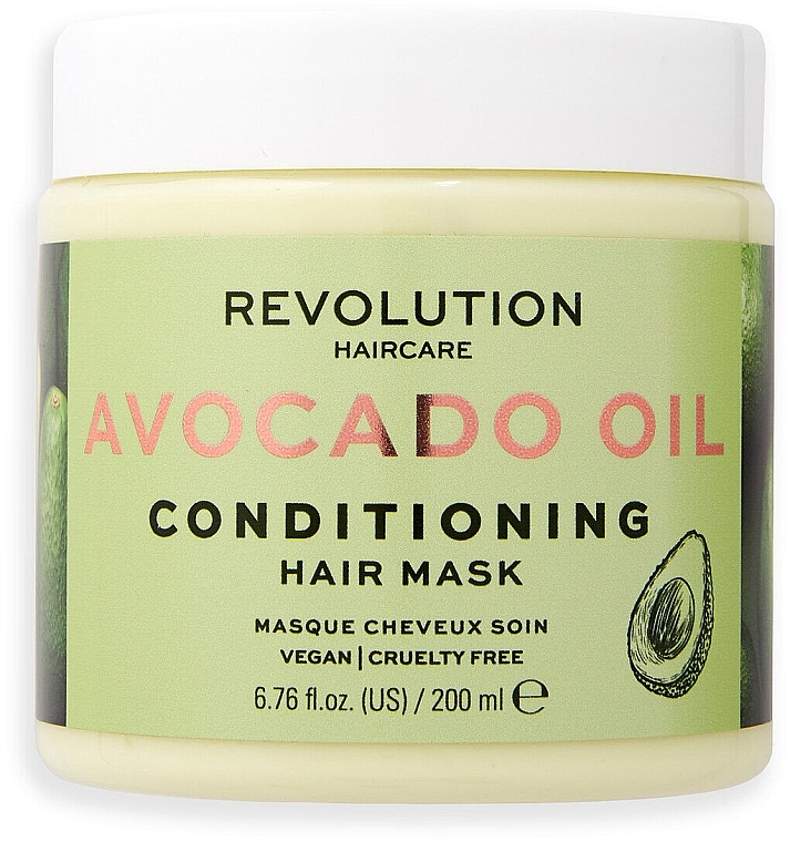 Hair Mask - Makeup Revolution Avocado Oil Conditioning Hair Mask — photo N1