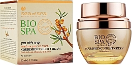Fragrances, Perfumes, Cosmetics Nourishing Night Face Cream - Sea of Spa Bio Spa Nourishing Night Cream