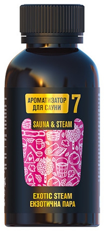 Sauna Freshener 'Exotic Couple' - FitoBioTekhnologii Golden Pharm 7 Sauna & Steam Exotic Steam — photo N1