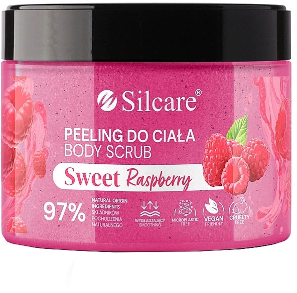 Body Scrub - Silcare Sweet Raspberry Body Scrub — photo N1