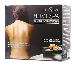 Fragrances, Perfumes, Cosmetics Set - LeviSsime Home Spa Body Pack (b/scr/200ml + b/ton/250ml +b/oil/125ml)