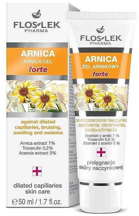 Eye Gel Arnica Forte - Floslek Gel Arnica Forte  — photo N1