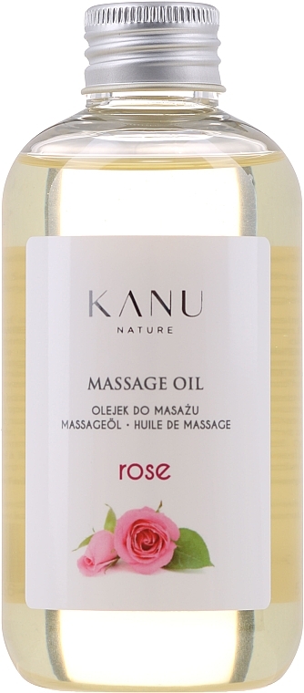 Massage Oil "Rose" - Kanu Nature Rose Massage Oil — photo N1