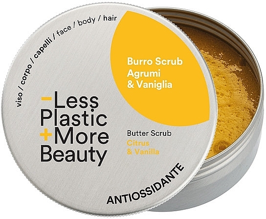 Citrus & Vanilla Antioxidant Oil Scrub - Sapone Di Un Tempo Burro Scrub Citrus & Vanilla Antioxidant — photo N1