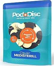 Pedicure Disc Refills M 180/20 mm - Clavier Medisterill PodoDisc — photo N1