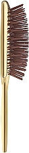 Hair brush, 21.5x9x3.5 cm, golden - Janeke SuperBrush Small Gold — photo N3