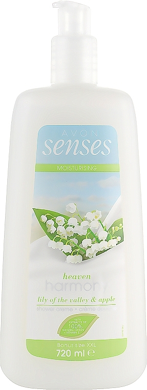 Moisturizing Shower Cream Gel "Heavenly Harmony with Lily of the Valley & Apple Scent" - Avon Moisturizing Cream Shower Gel — photo N3