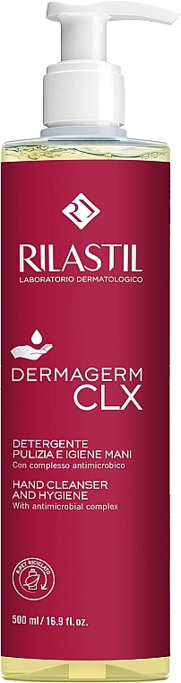 Cooling Hand Gel - Rilastil Dermagerm CLX Hand Cleanser & Hygiene — photo N3