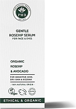 Face & Eye Serum for Dry & Sensitive Skin - PHB Ethical Beauty Gentle Rosehip Face & Eye Serum — photo N1