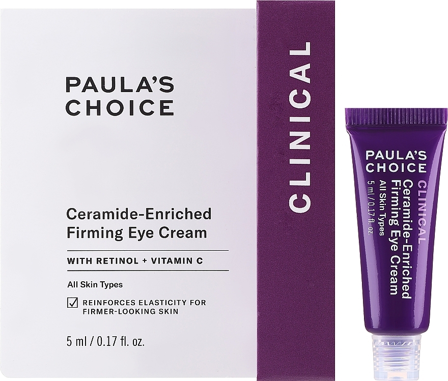 Ceramide-Enriched Firming Eye Cream - Paula's Choice Clinical Ceramide-Enriched Firming Eye Cream Travel Size — photo N1