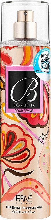 Prive Parfums Bordeux - Body Spray  — photo N1