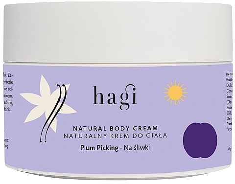 Plum Body Cream - Hagi Plum Picking Natural Body Cream — photo N1