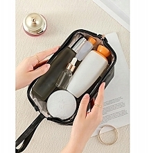 Travel Cosmetic Bag KS106CZ, black - Ecarla — photo N6