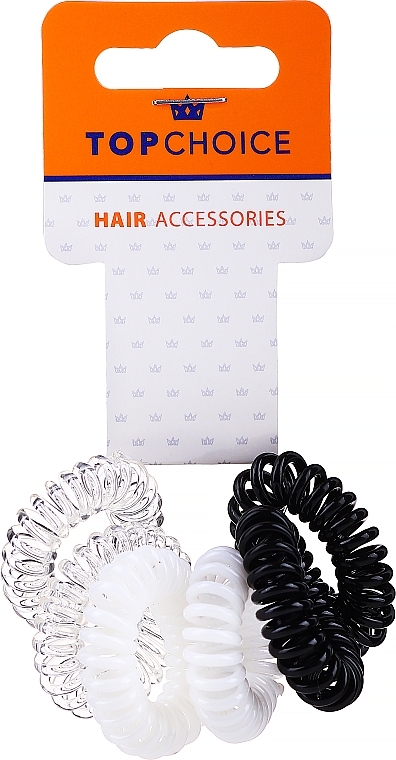 Hair Ties 6 pcs, 22401 - Top Choice — photo N1