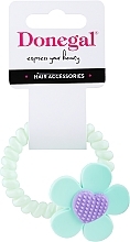 Fragrances, Perfumes, Cosmetics Hair Tie FA-5634+1, light green - Donegal
