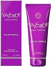 Fragrances, Perfumes, Cosmetics Versace Pour Femme Dylan Purple Bath & Shower Gel - Shower Gel