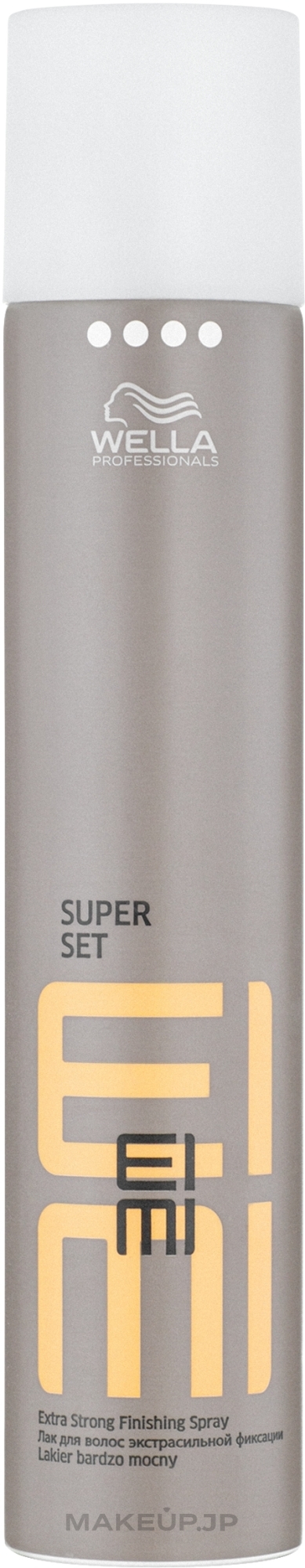 Extra Strong Hold Hair Spray - Wella Professionals EIMI Super Set — photo 300 ml