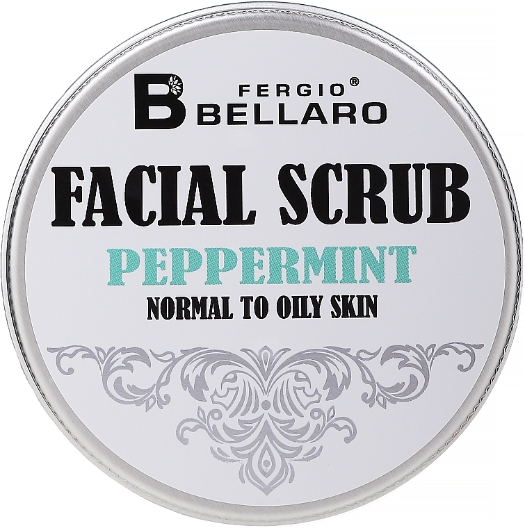 Mint Facial Scrub - Fergio Bellaro Exfoliante Facial — photo N1