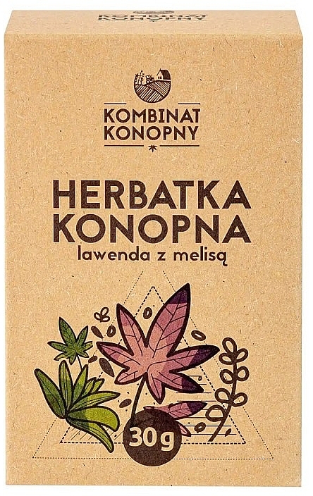 Hemp Tea with Lavender and Lemon Balm - Kombinat Konopny  — photo N1