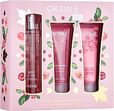 Fragrances, Perfumes, Cosmetics Caudalie Rose De Vigne - Set (edt/50ml + sh/gel/50ml + lot/50ml)