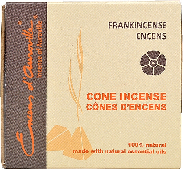 Frankincense Incense Cones - Maroma Encens d'Auroville Cone Incense Frankincense — photo N2