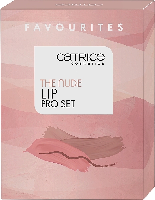 Lip Makeup Set - Catrice The Nude Lip PRO Set (l/booster/3.5ml + l/liner/0.3g + lipstick/3.5g) — photo N3