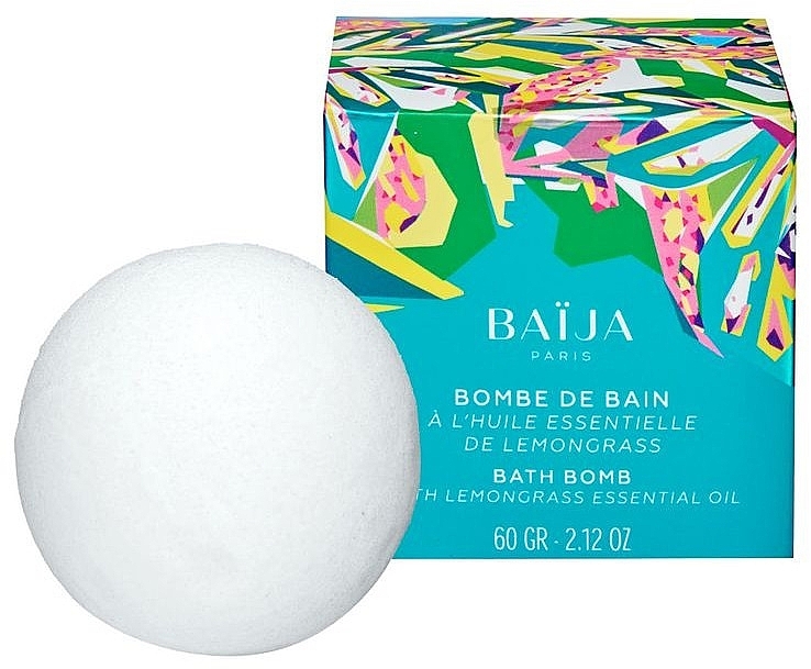 Bath Bomb - Baija Bath Bomb With Lemongrass Essential Oil — photo N1