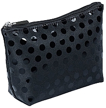 Fragrances, Perfumes, Cosmetics Makeup Bag "Polka Dot", 98413, black - Top Choice