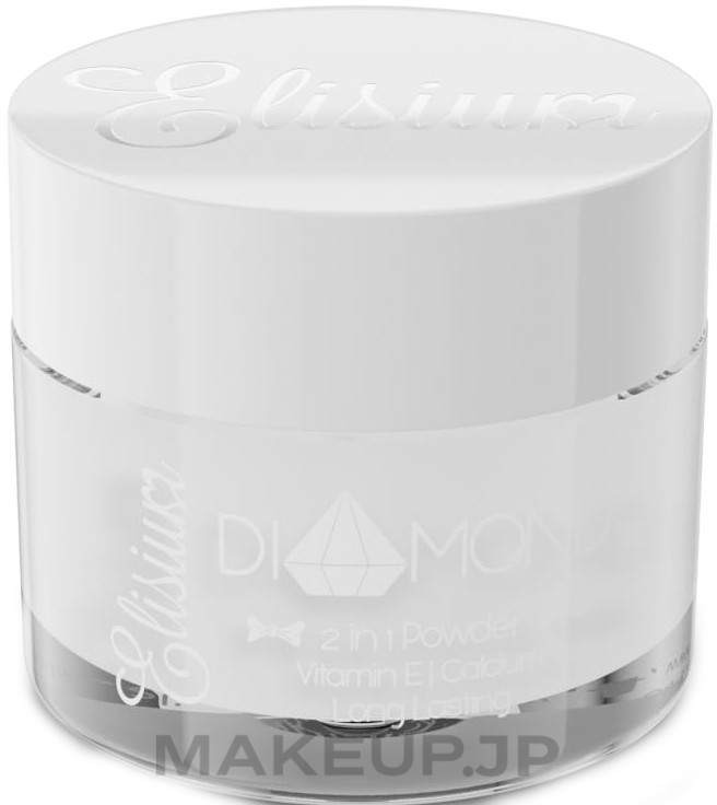 Nail Powder - Elisium 2-in1 Powder — photo Clear