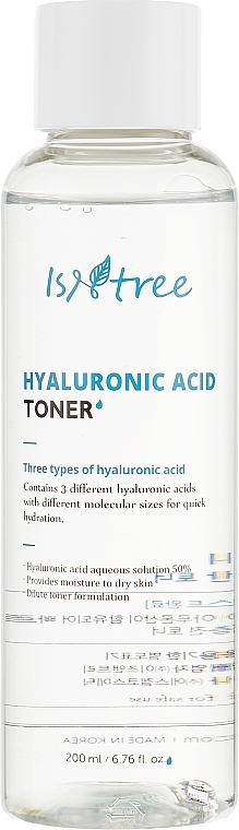 Moisturizing Hyaluronic Acid Toner - IsNtree Hyaluronic Acid Toner — photo N2