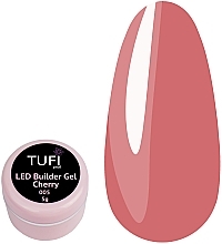 Fragrances, Perfumes, Cosmetics Nail Builder Gel - Tufi Profi Led Builder Gel 005 Cherry