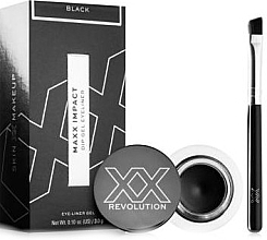 Fragrances, Perfumes, Cosmetics Gel Eyeliner - XX Revolution Maxx Impact Gel Eyeliner