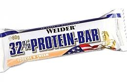 Fragrances, Perfumes, Cosmetics Protein Bar "Cookies & Cream" - Weider 32% Protein Bar Cookies & Cream