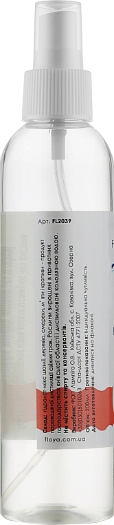 Anti Hair Loss Mix Hydrolate - Floya — photo N3