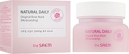 Fragrances, Perfumes, Cosmetics Moisturizing Rose Petals Mask - The Saem Natural Daily Original Rose Mask