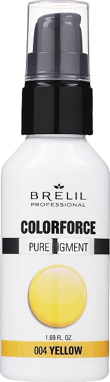 Concentrated Hair Pigment - Brelil Colorforce Pure Pigment — photo N2