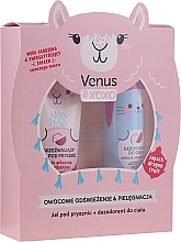 Set - Venus #Xoxo Fruit Refreshment & Care Set (sh/gel/250ml + deo/spray/150ml) — photo N1