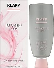 Fruit Body Peeling - Klapp Repagen Body AHA Body Exfoliator — photo N2