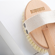 Massage Body Brush with Replaceable Handle - Hhuumm Premium №2 — photo N4