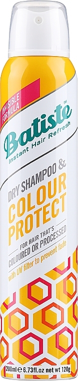 Dyed Hair Dry Shampoo - Batiste Colour Protect Dry Shampoo — photo N1