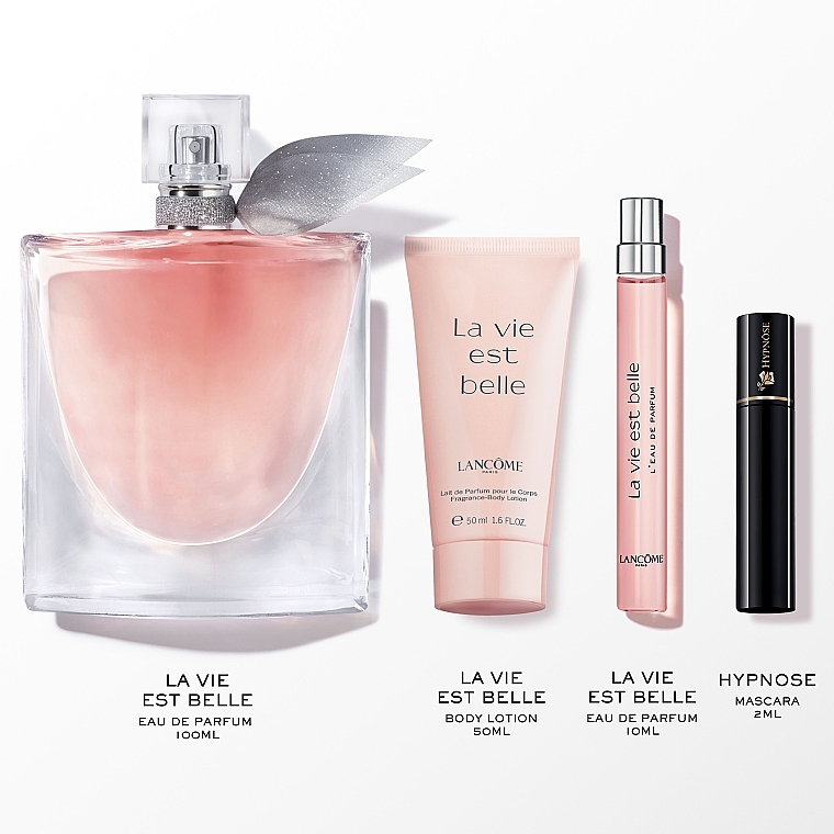 Lancome La Vie Est Belle - Set (edp 100 ml + edp 10 ml + mascara 2 ml + b/lot 50 ml)  — photo N3