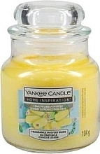 アロマキャンドル瓶入り - Yankee Candle Home Inspiration Lemon-Lime Popsicle — photo N1