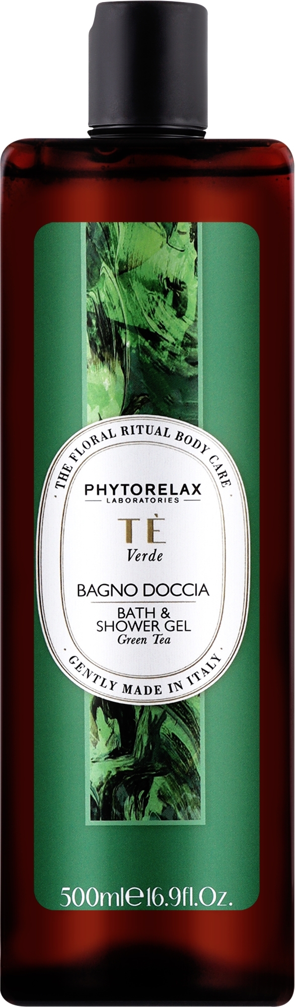 Bath & Shower Gel 'Green Tea' - Phytorelax Laboratories Floral Ritual Bath & Shower Gel — photo 500 ml