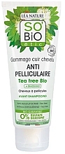 Fragrances, Perfumes, Cosmetics Tea Tree Scalp Peeling - So'Bio Etic Tea Tree & Bisabolol Scalp Peeling
