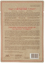 Vegan Collagen Eye Patch - Purederm Vegan Under Eye Mask "Collagen" — photo N2