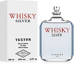 Evaflor Whisky Silver - Eau de Toilette (tester without cap) — photo N2