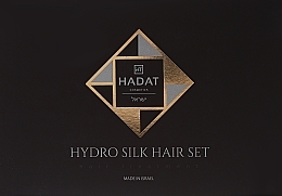 Hadat Cosmetics Hydro Silk Hair Set (shm/70ml+cond/70ml+mask/70ml+bag) - Hair Nourishing Set — photo N2